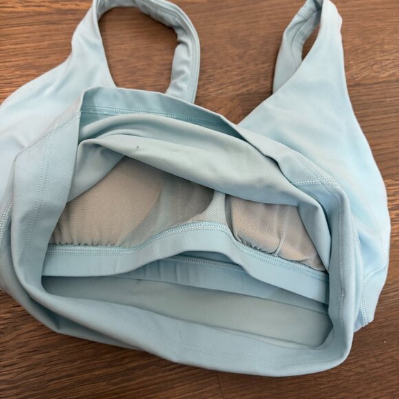Lululemon Align Tank Top - Light Support, A/B Cup - Icing Blue - Size 4 - Picture 5 of 5